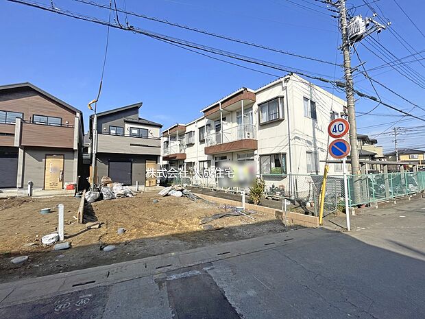 外観:1号棟：現地写真2026.1.19撮影