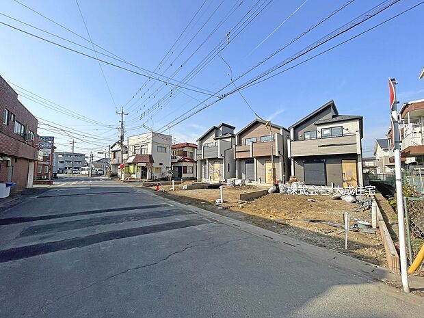 外観:1号棟：是非一度ご検討ください！　現地写真2026.1.19撮影