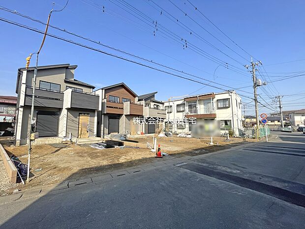外観:3号棟：日当たり・風通し良好　現地写真2026.1.19撮影
