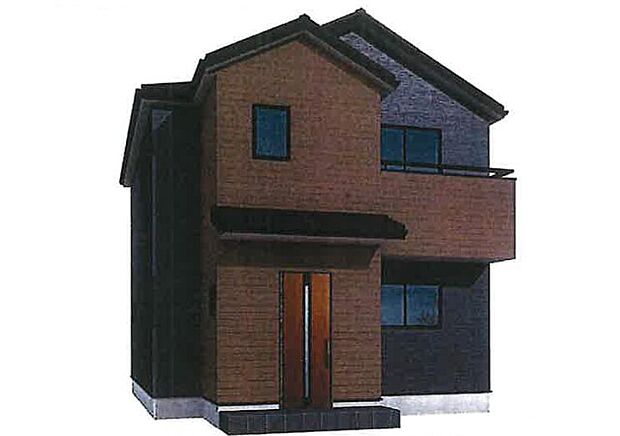 外観:完成予想パース