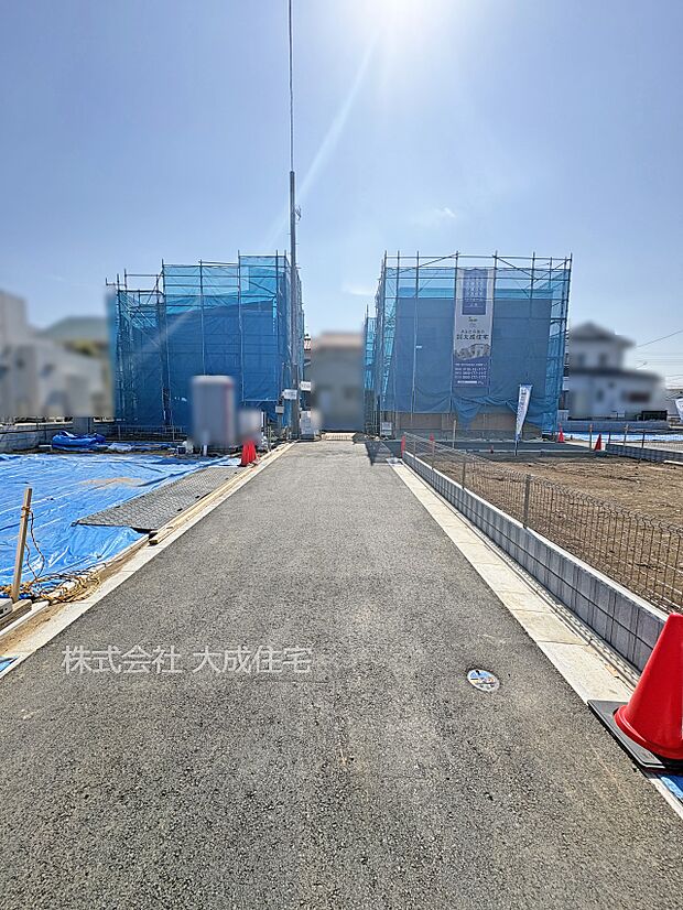 外観:8号棟:現地写真2026.3.9撮影