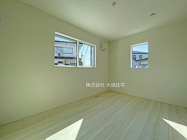 内装:二面採光の明るいお部屋 現地写真2026.2.13撮影