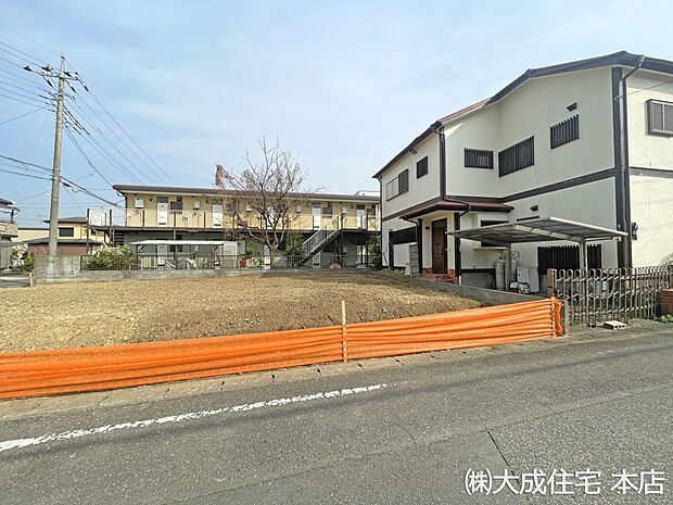 外観:1号棟：日当たり・風通し良好！　現地写真