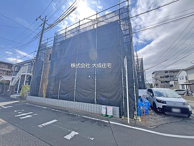 外観:1号棟:ぜひ一度ご検討ください! 現地写真2026.3.16撮影