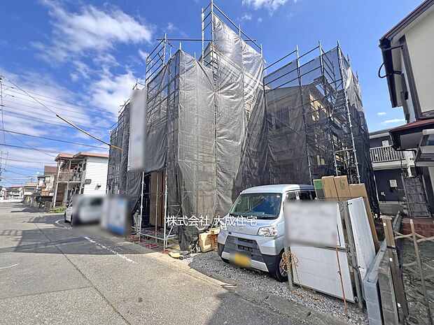 外観:2号棟:落ち着きのある閑静な住宅街です! 現地写真2026.3.16撮影