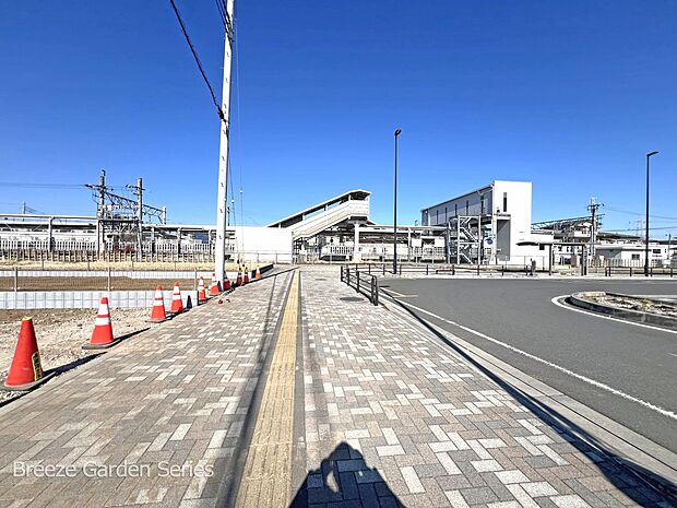 外観:全2区画:前面道路 現地写真2026.2.21撮影