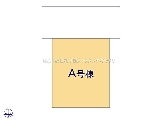 区画図:住み心地や将来的な資産価値も良好な整形地。