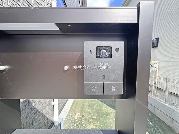 設備:1号棟:モニター付きインターホン 現地写真2026.3.16撮影