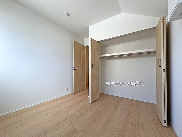 内装:2号棟:収納スペース充実です! 現地写真2026.3.16撮影