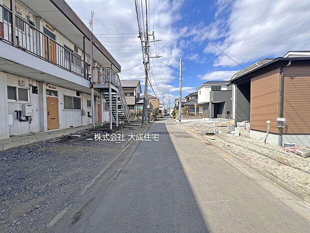 外観:全3棟:現地写真2026.3.16撮影