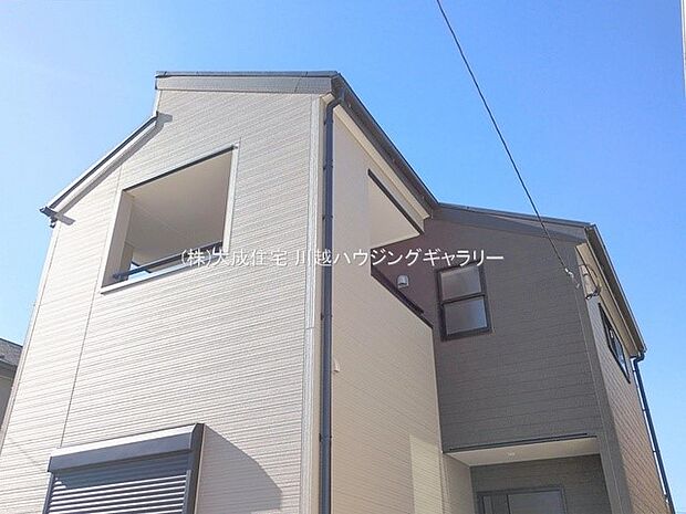 外観:インナーバルコニーで急な雨も安心です。 1号棟:現地写真2026.2.3撮影