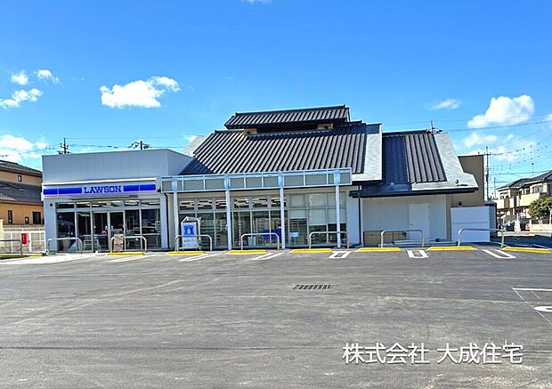 周辺環境:コンビニ 1200m ローソン 坂戸中富町店(徒歩16分 嬉しい24時間営業です!)