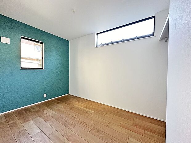 内装:TAISEIこだわりの施工例写真:アクセントクロス映えるお部屋