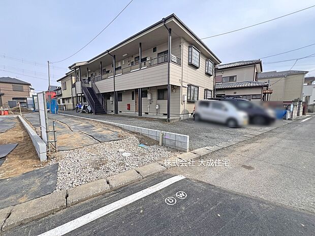 外観:1号棟:現地写真2026.3.23撮影