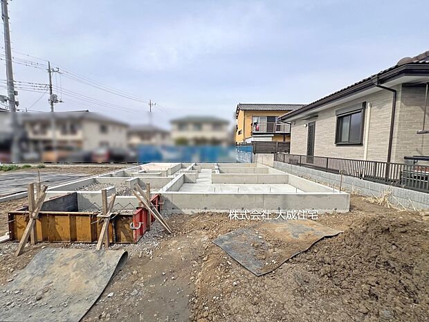外観:1号棟:落ち着きのある閑静な住宅街です^^ 現地写真2026.3.23撮影