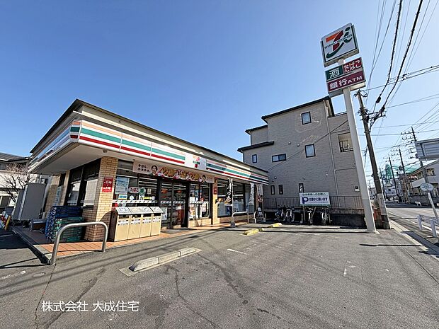 周辺環境:コンビニ 400m セブンイレブン和光新倉店(徒歩5分。急なお買い物に便利です!)