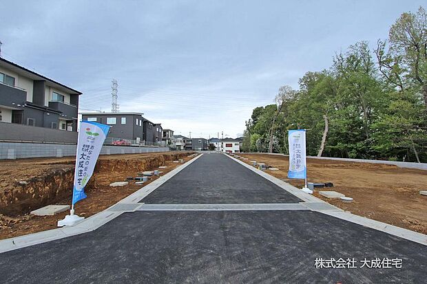 外観:前面道路6ｍ　現地写真2026.4.10撮影