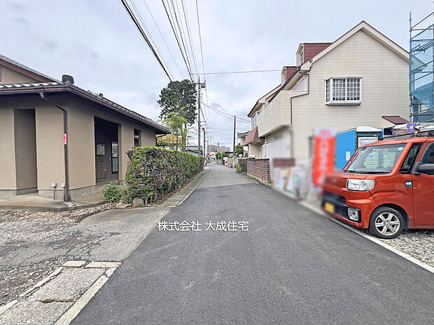 No.1:前面道路 現地写真2026.5.23撮影