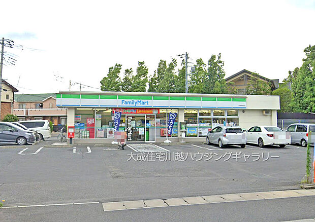ファミリーマート川越神明町店まで550m 徒歩7分。コンビニ支払いやイベントチケットの購入などにもご利用いただけます。