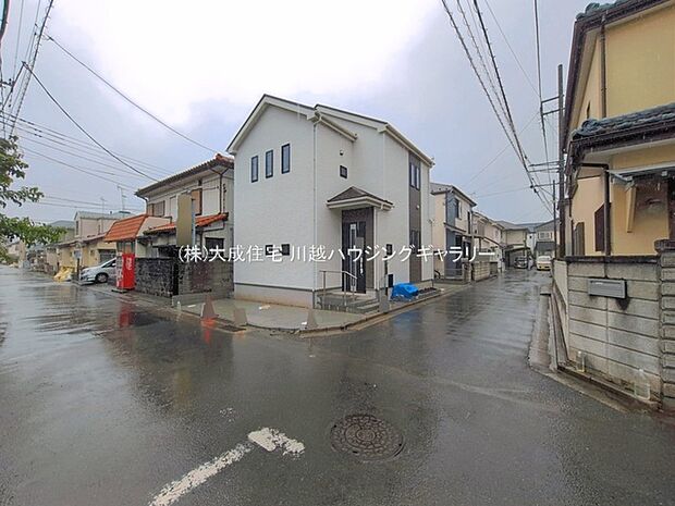 閑静な住宅地に並びます。 現地写真:2026.5.21撮影
