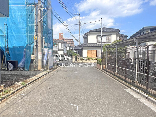 前面道路 現地写真2026.8.10撮影