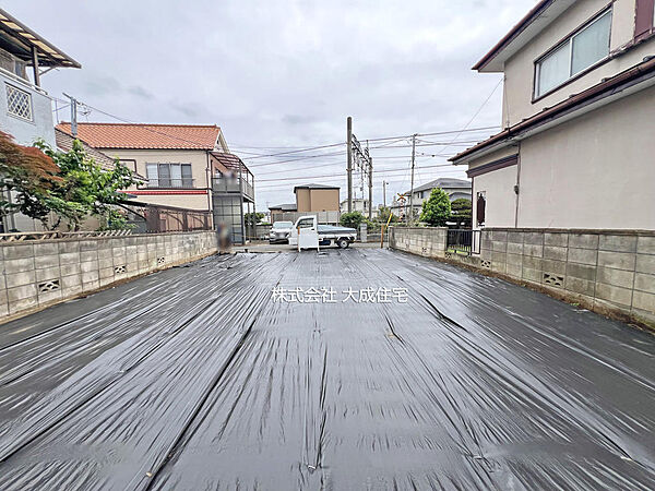 お好きなハウスメーカーで建築可能です！　現地写真2026.5.23撮影