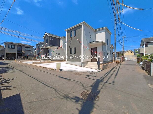 B号棟：前面道路　現地写真：2026.7.9撮影