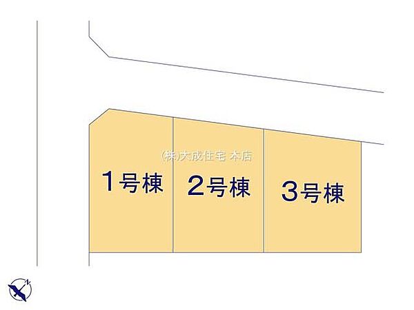 全3棟：カースペース2台分あり（車種による）