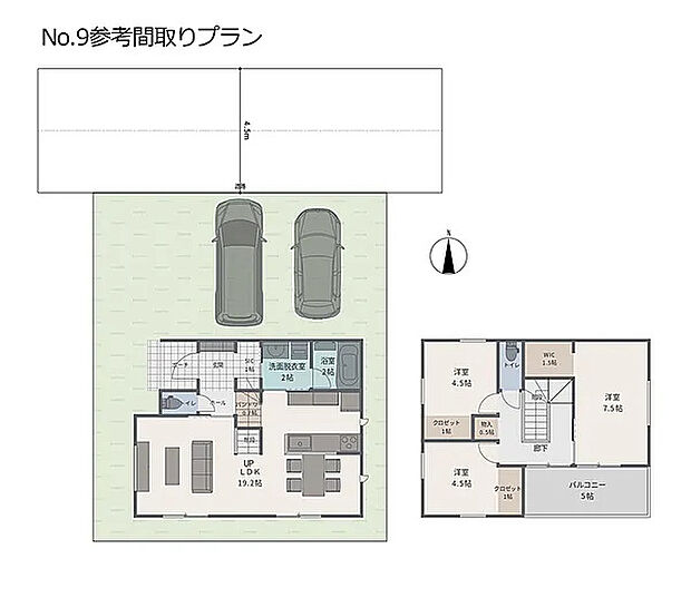 No.9参考間取りプラン