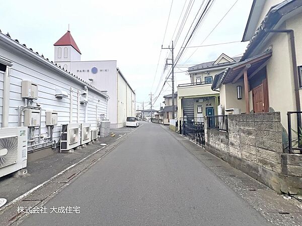 前面道路　現地写真2026年6月撮影