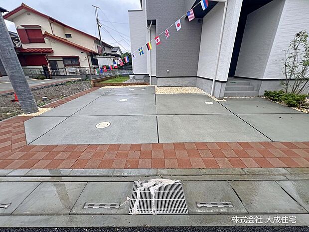 No2：カースペース2台分あり（車種による）現地写真2026.6.26撮影