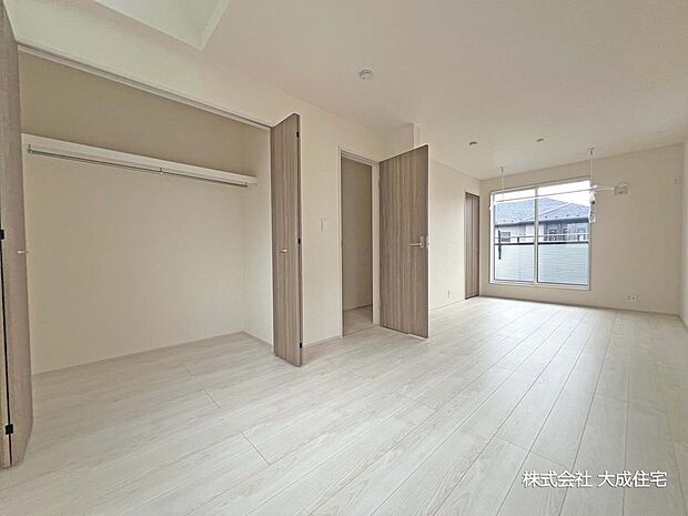 No2:将来に合わせて間仕切りできるお部屋 現地写真2026.6.26撮影