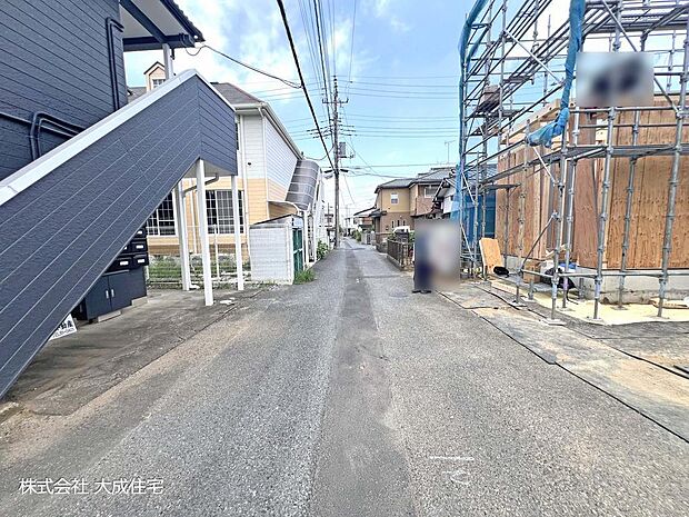 前面道路　現地写真2026.7.24撮影
