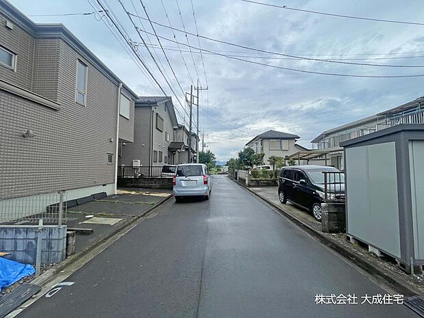 前面道路　現地写真2026.6.26撮影