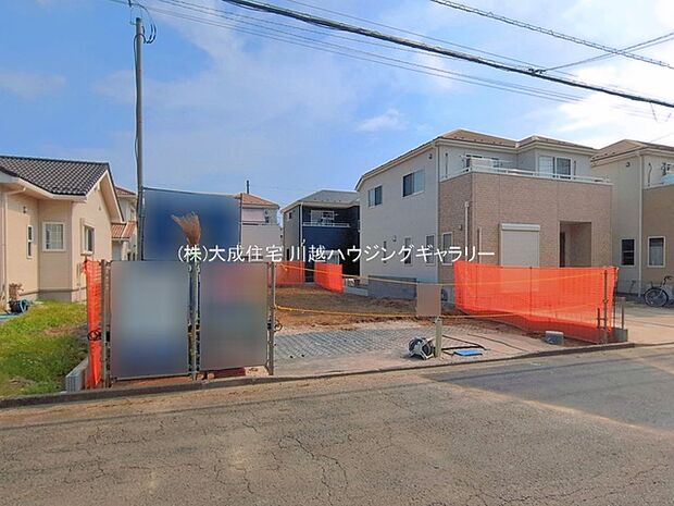 今注目の平屋プランを採用しております。 現地写真2026.7.16撮影
