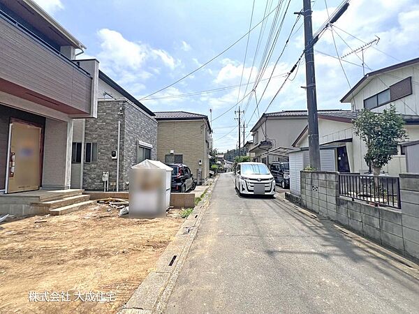 前面道路　現地写真2026.7.27撮影