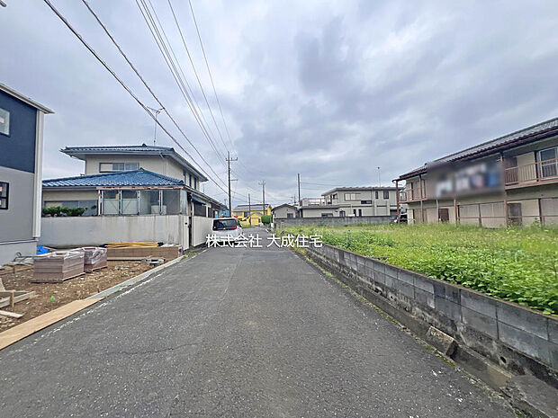 前面道路　現地写真2026.8.31撮影