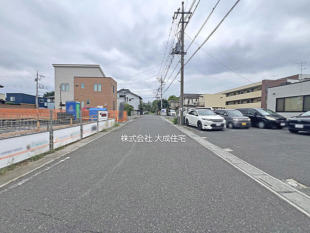 前面道路 現地写真2026.8.31撮影