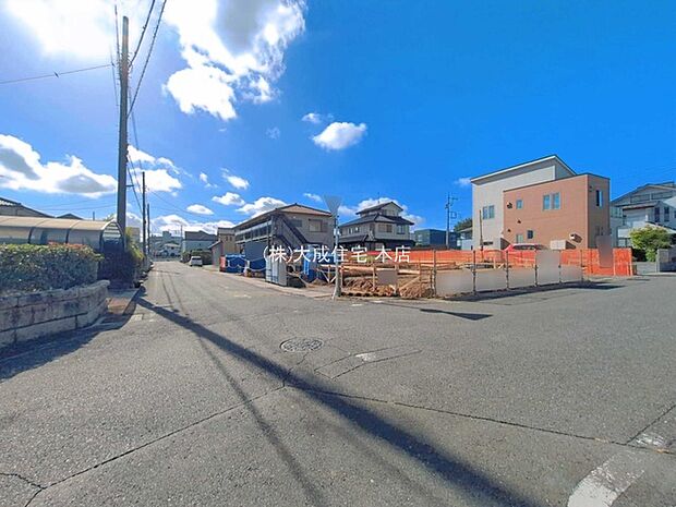 前面道路 現地写真2026.8.7撮影