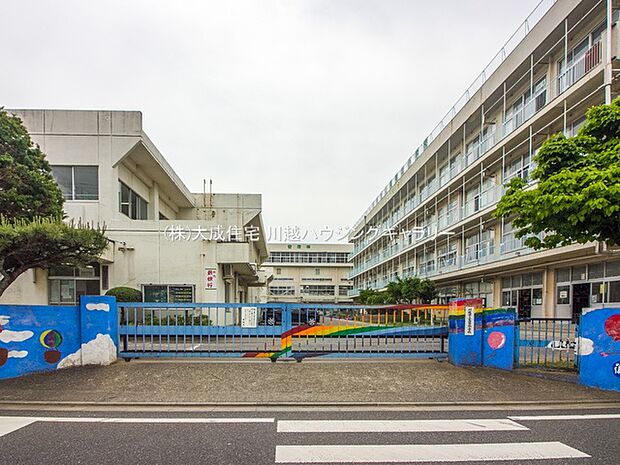 川越市立高階北小学校/徒歩2分。目指す学校像:地域と共に歩み、信頼される学校/児童が何事も本気で取り組み、安心して学べる学校