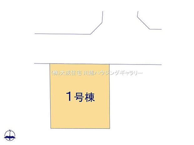 ゆとりある前面道路に面しており、駐車も楽に可能です。