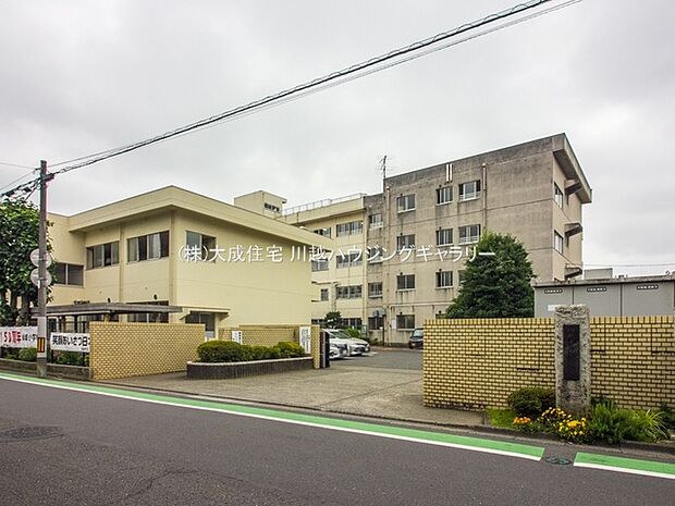 川越市立仙波小学校まで750m 徒歩10分。学校教育目標:夢や希望をもち、心豊かにたくましく生きる仙波っ子の育成