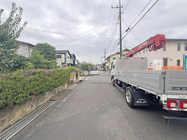 前面道路 現地写真2026.8.31撮影