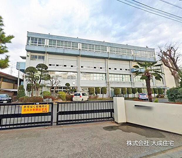 川越市立寺尾中学校まで400m 徒歩5分。目指す学校像:生徒が生き生きと活動し、地域に愛され信頼され期待される学校
