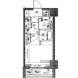 Le’a横濱東口壱番館 9階1Kの間取り
