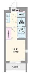 crecer 1Kの間取図画像