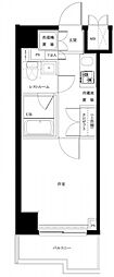 ルーブル川崎七番館 1Kの間取図画像