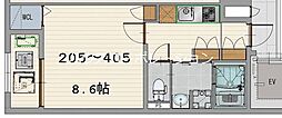 ディークラート尼崎東 4階/-