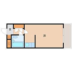 ラ・メゾン ワンルームの間取図画像