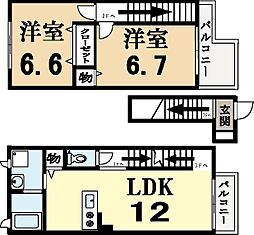 ベルボヌール 2階